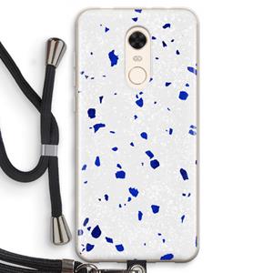 CaseCompany Terrazzo N°5: Xiaomi Redmi 5 Transparant Hoesje met koord