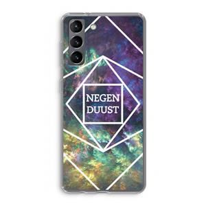 CaseCompany Negenduust ruimte: Samsung Galaxy S21 Transparant Hoesje
