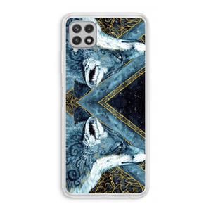CaseCompany Golden Fox: Samsung Galaxy A22 4G Transparant Hoesje
