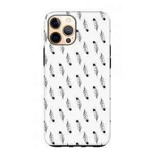 CaseCompany Pluimen: iPhone 12 Pro Max Tough Case