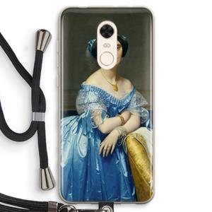CaseCompany Eleonore: Xiaomi Redmi 5 Transparant Hoesje met koord