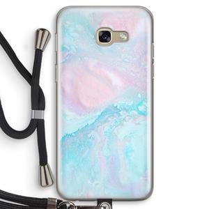 CaseCompany Fantasie pastel: Samsung Galaxy A5 (2017) Transparant Hoesje met koord