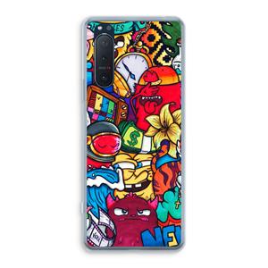 CaseCompany No Rules: Sony Xperia 5 II Transparant Hoesje
