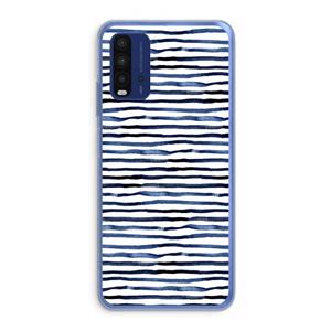 CaseCompany Verrassende lijnen: Xiaomi Redmi 9T Transparant Hoesje