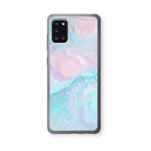 CaseCompany Fantasie pastel: Samsung Galaxy A31 Transparant Hoesje