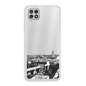 CaseCompany Marrakech Skyline : Samsung Galaxy A22 4G Transparant Hoesje