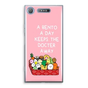 CaseCompany Bento a day: Sony Xperia XZ1 Transparant Hoesje