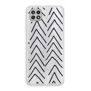 CaseCompany Marrakech Arrows: Samsung Galaxy A22 4G Transparant Hoesje