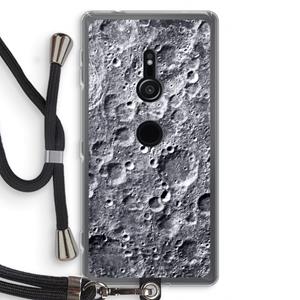 CaseCompany Maanlandschap: Sony Xperia XZ2 Transparant Hoesje met koord