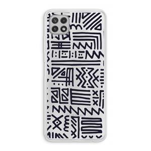 CaseCompany Marrakech print: Samsung Galaxy A22 4G Transparant Hoesje