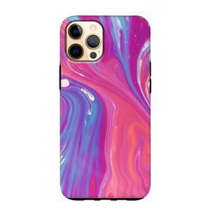 CaseCompany Paarse stroom: iPhone 12 Pro Max Tough Case
