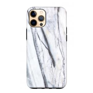 CaseCompany Gestreepte marmer: iPhone 12 Pro Max Tough Case