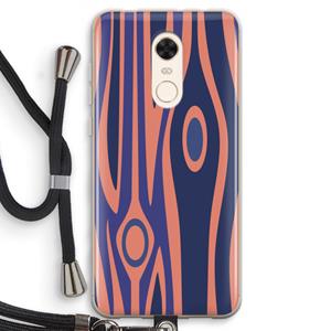 CaseCompany Bast A: Xiaomi Redmi 5 Transparant Hoesje met koord