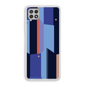 CaseCompany Gestalte 3: Samsung Galaxy A22 4G Transparant Hoesje
