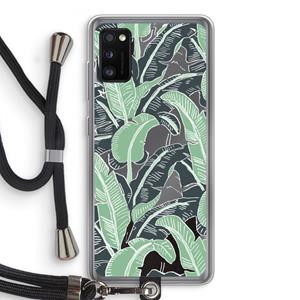 CaseCompany This Sh*t Is Bananas: Samsung Galaxy A41 Transparant Hoesje met koord