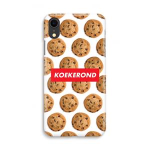 CaseCompany Koekerond: iPhone XR Volledig Geprint Hoesje