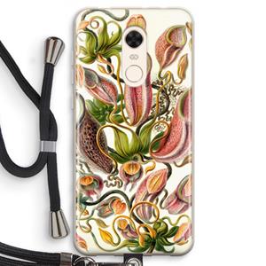 CaseCompany Haeckel Nepenthaceae: Xiaomi Redmi 5 Transparant Hoesje met koord