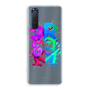 CaseCompany Dream: Sony Xperia 5 II Transparant Hoesje