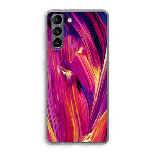 CaseCompany Phoenix: Samsung Galaxy S21 Transparant Hoesje