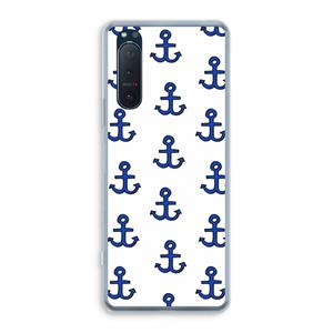 CaseCompany Ankers: Sony Xperia 5 II Transparant Hoesje