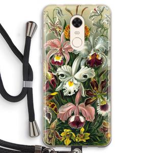 CaseCompany Haeckel Orchidae: Xiaomi Redmi 5 Transparant Hoesje met koord