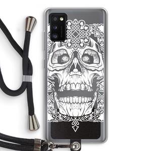 CaseCompany Seek & Destroy: Samsung Galaxy A41 Transparant Hoesje met koord