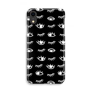 CaseCompany Eye pattern #3: iPhone XR Volledig Geprint Hoesje