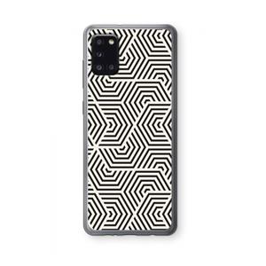 CaseCompany Magic pattern: Samsung Galaxy A31 Transparant Hoesje