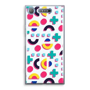 CaseCompany 8-bit N°2: Sony Xperia XZ1 Transparant Hoesje