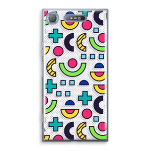 CaseCompany 8-bit N°6: Sony Xperia XZ1 Transparant Hoesje