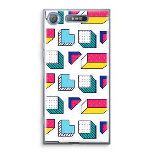 CaseCompany 8-bit N°7: Sony Xperia XZ1 Transparant Hoesje