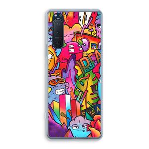 CaseCompany Dreams: Sony Xperia 5 II Transparant Hoesje