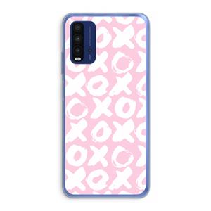 CaseCompany XOXO: Xiaomi Redmi 9T Transparant Hoesje