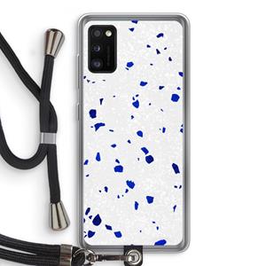 CaseCompany Terrazzo N°5: Samsung Galaxy A41 Transparant Hoesje met koord