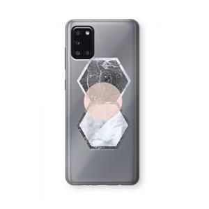 CaseCompany Creatieve toets: Samsung Galaxy A31 Transparant Hoesje