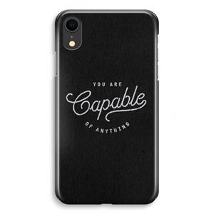CaseCompany Capable: iPhone XR Volledig Geprint Hoesje