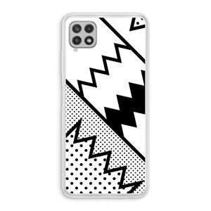 CaseCompany Pop Art #5: Samsung Galaxy A22 4G Transparant Hoesje