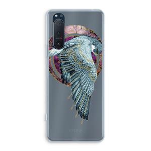 CaseCompany Golden Falcon: Sony Xperia 5 II Transparant Hoesje