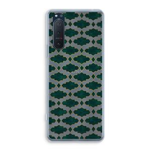 CaseCompany Moroccan tiles: Sony Xperia 5 II Transparant Hoesje