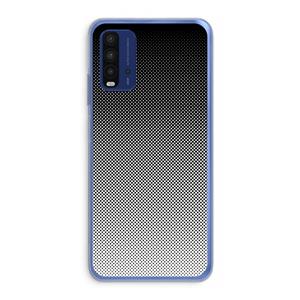 CaseCompany Musketon Halftone: Xiaomi Redmi 9T Transparant Hoesje
