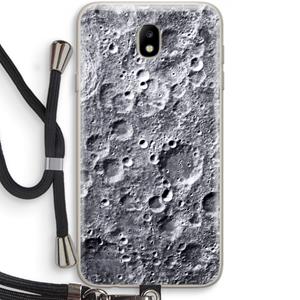 CaseCompany Maanlandschap: Samsung Galaxy J7 (2017) Transparant Hoesje met koord