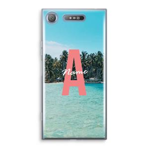 CaseCompany Pacific Dream: Sony Xperia XZ1 Transparant Hoesje
