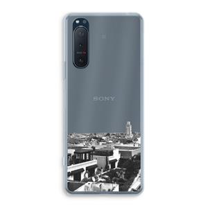 CaseCompany Marrakech Skyline : Sony Xperia 5 II Transparant Hoesje