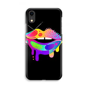 CaseCompany Lip Palette: iPhone XR Volledig Geprint Hoesje