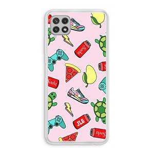 CaseCompany Things Jamie Loves: Samsung Galaxy A22 4G Transparant Hoesje