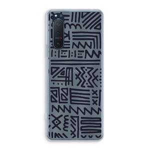 CaseCompany Marrakech print: Sony Xperia 5 II Transparant Hoesje