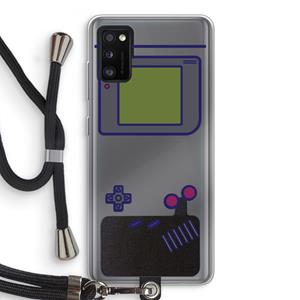 CaseCompany Game On: Samsung Galaxy A41 Transparant Hoesje met koord