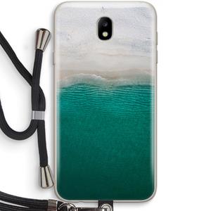CaseCompany Stranded: Samsung Galaxy J7 (2017) Transparant Hoesje met koord