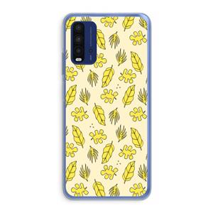 CaseCompany Herfst: Xiaomi Redmi 9T Transparant Hoesje