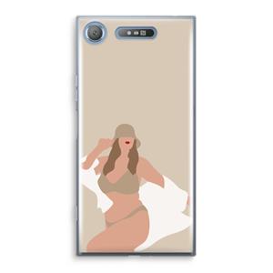 CaseCompany One of a kind: Sony Xperia XZ1 Transparant Hoesje